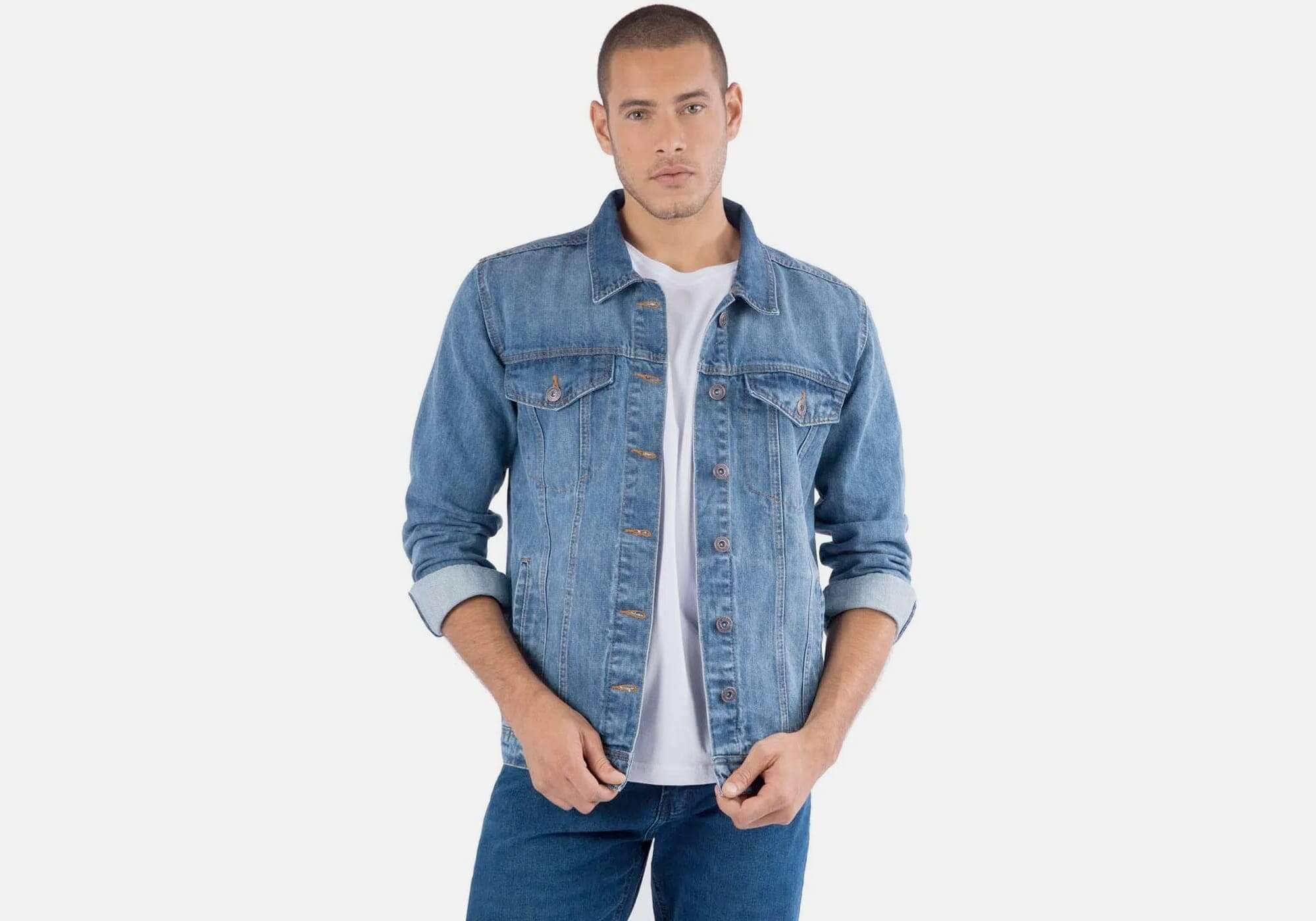 como usar jaqueta jeans